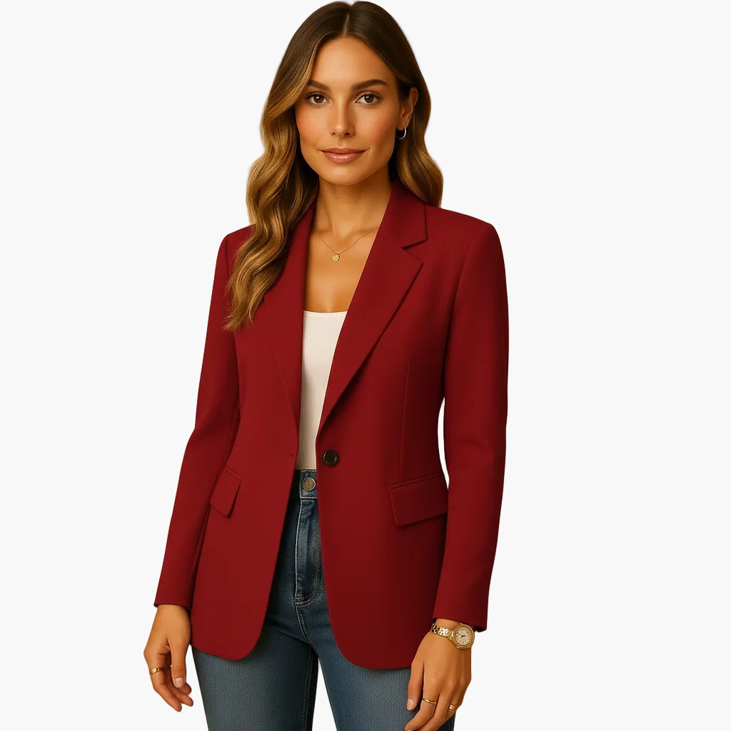 Damen Blazer – Eleganter Business & Casual Blazer im modernen Schnitt für Büro und Freizeit