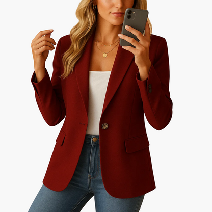 Damen Blazer – Eleganter Business & Casual Blazer im modernen Schnitt für Büro und Freizeit