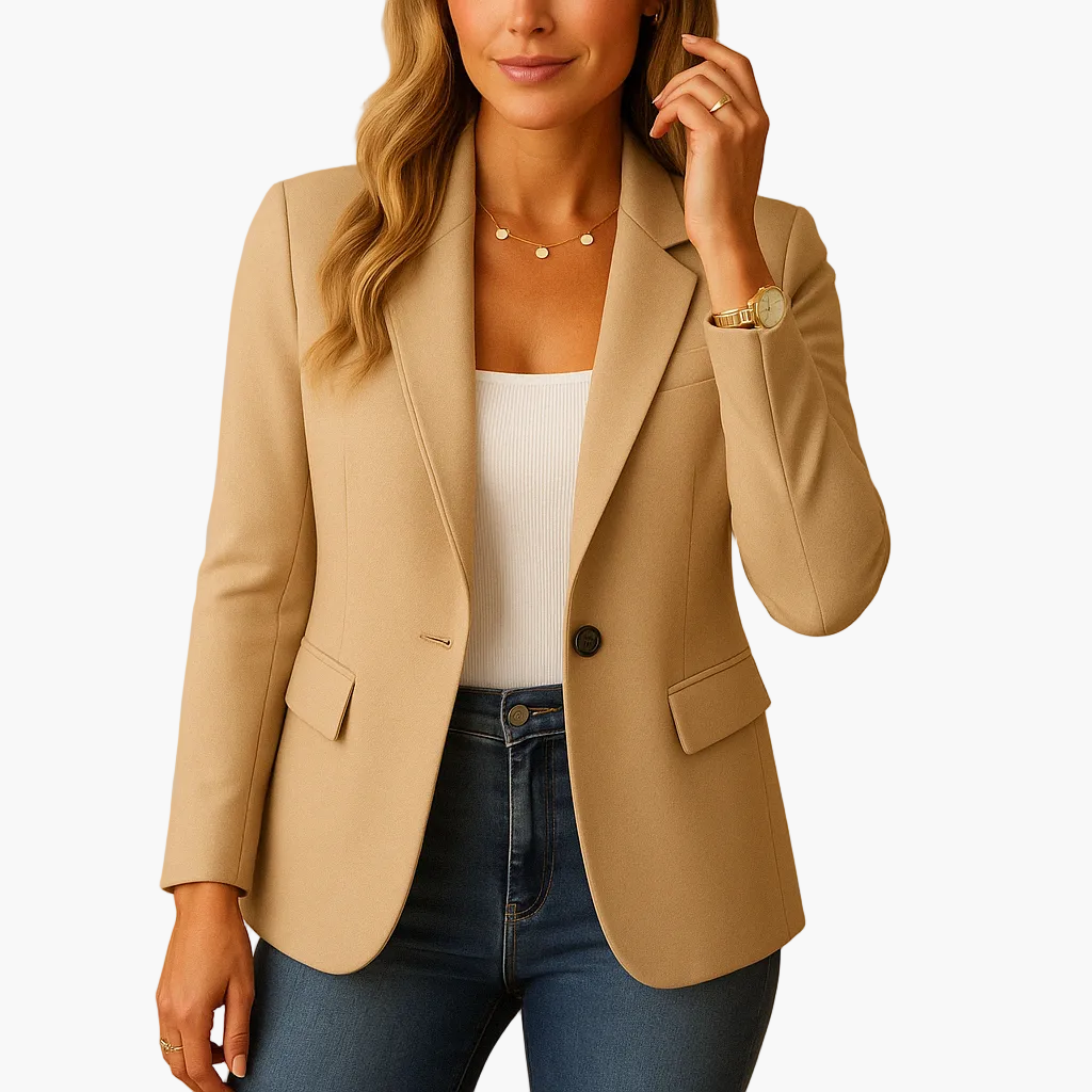 Damen Blazer – Eleganter Business & Casual Blazer im modernen Schnitt für Büro und Freizeit