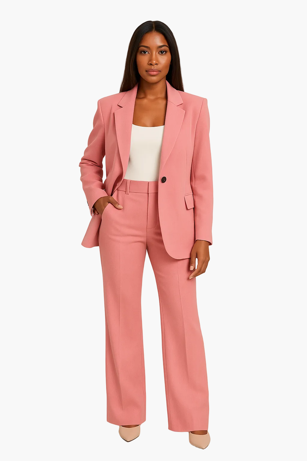 Eleganter Damen-Hosenanzug für Business und Formelle Anlässe