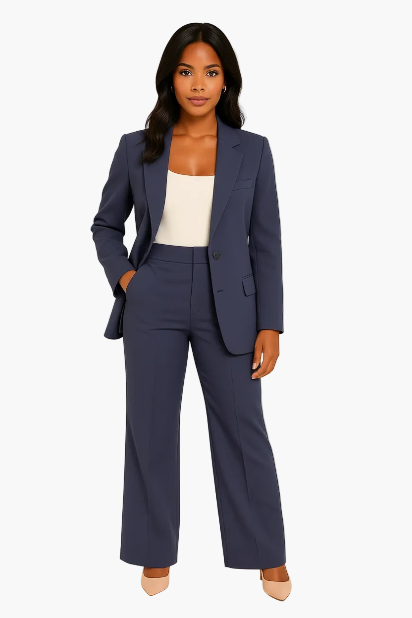 Eleganter Damen-Hosenanzug für Business und Formelle Anlässe