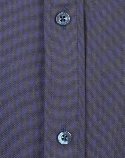 Herren Slim Fit Hemd mit verdecktem Reißverschluss – Modernes Business & Freizeit Design