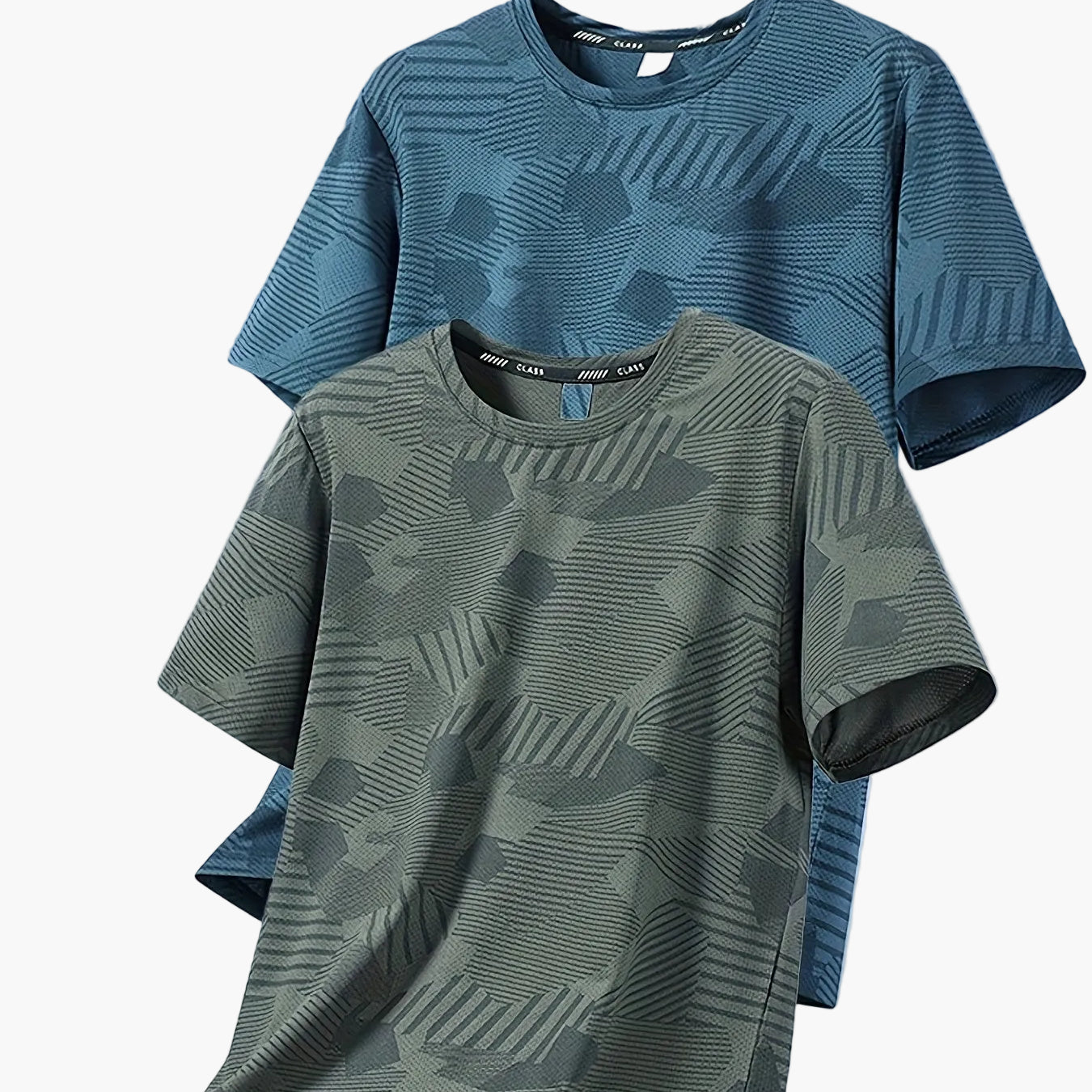 Herren Freizeit T-Shirt Set – Atmungsaktive Kurzarmshirts für Alltag und Sport