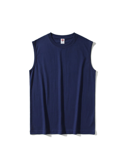 Herren Basic Muskelshirt Ärmellos Sport Freizeit Tanktop