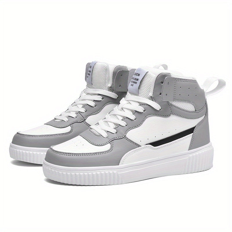 Herren High-Top Sneaker Freizeitschuhe Streetstyle Sport für Alltag & Outdoor