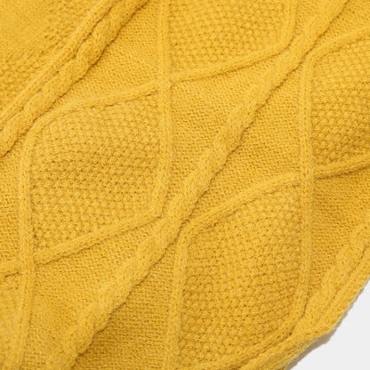 Strickmütze Schal Handschuhe Set mit Bommel und Touchscreen-Funktion