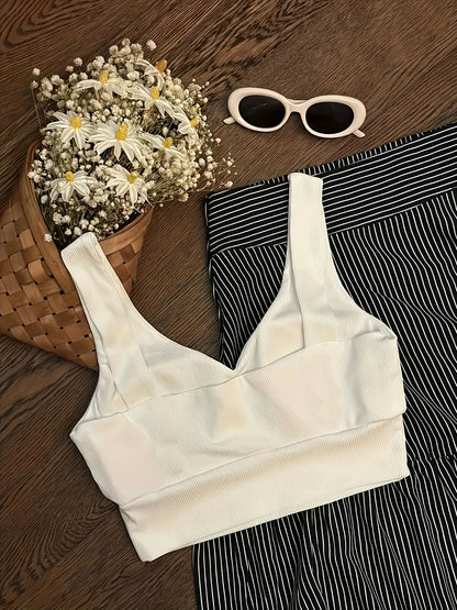 Damen Resort Style Set – Elegantes Zweiteiler-Outfit mit Top und Maxi-Rock, Freizeit & Urlaub