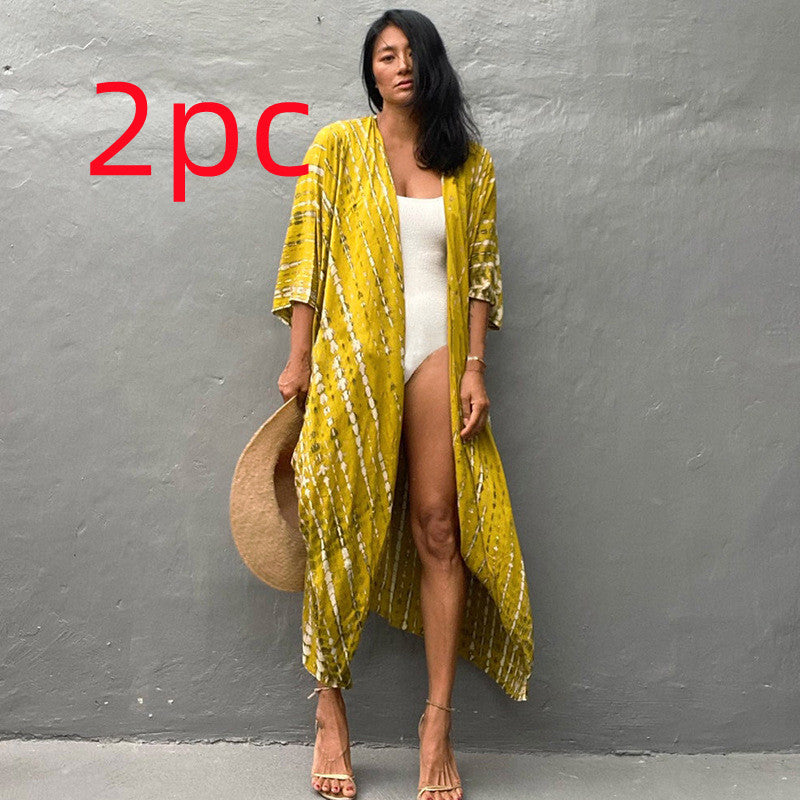 Nicole – Polyester Damen Strandkleid mit UV-Schutz