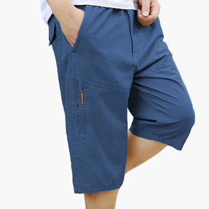 Herren Outdoor Bermuda Shorts Freizeit Loose Fit mit Taschen