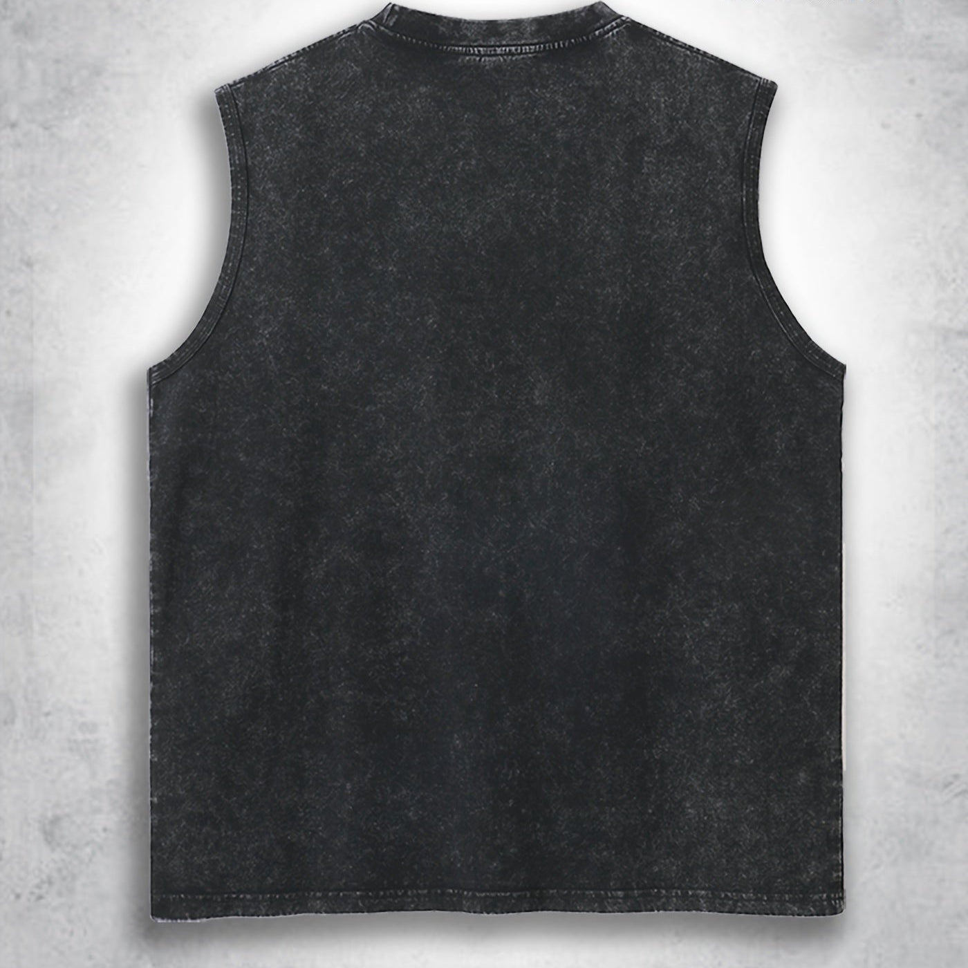 Herren Urban Streetwear Muskelshirt mit Vintage Print und lässigem Schnitt