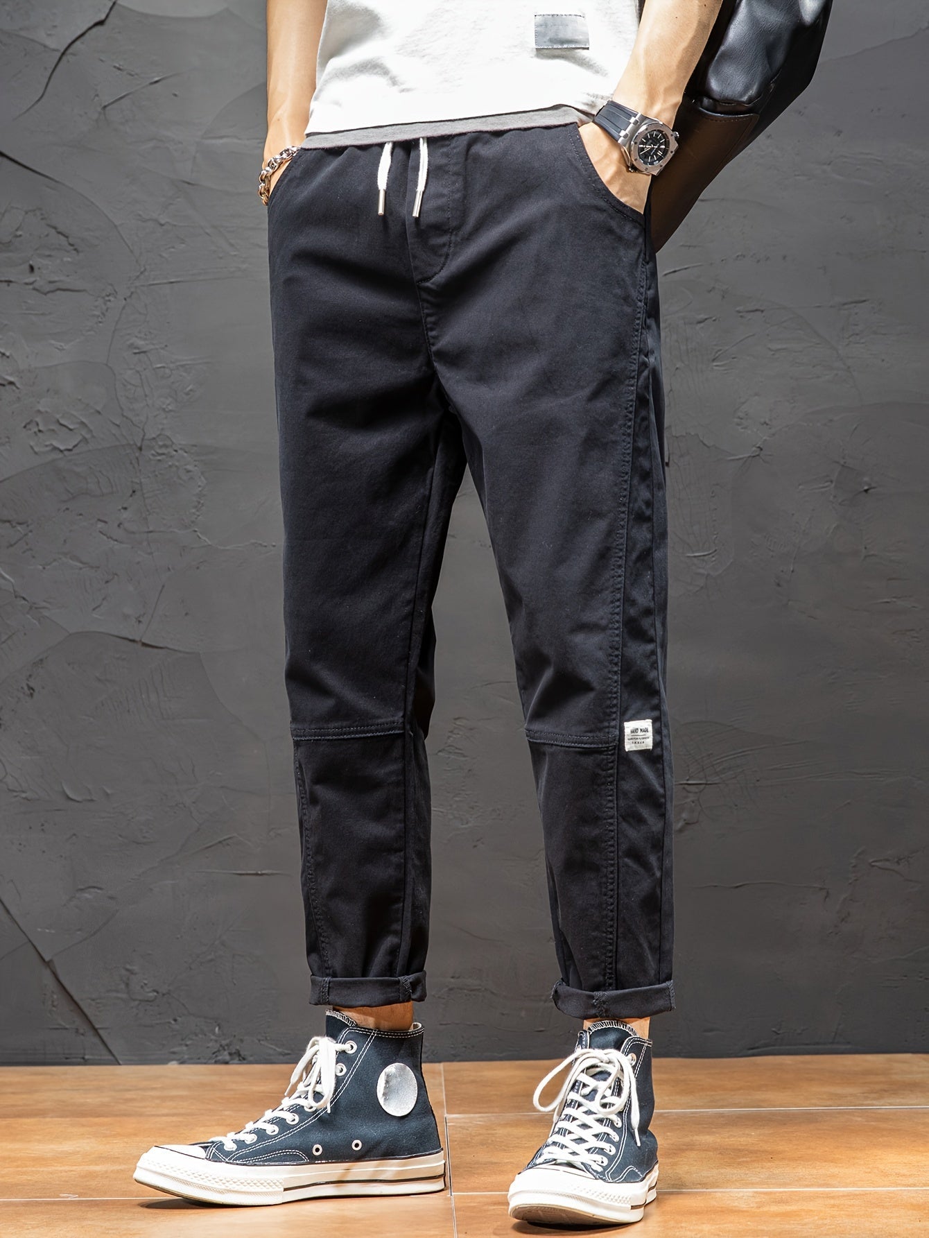 Herren Utility-Tapered Freizeithose – Moderner Stil für Alltag & Freizeit