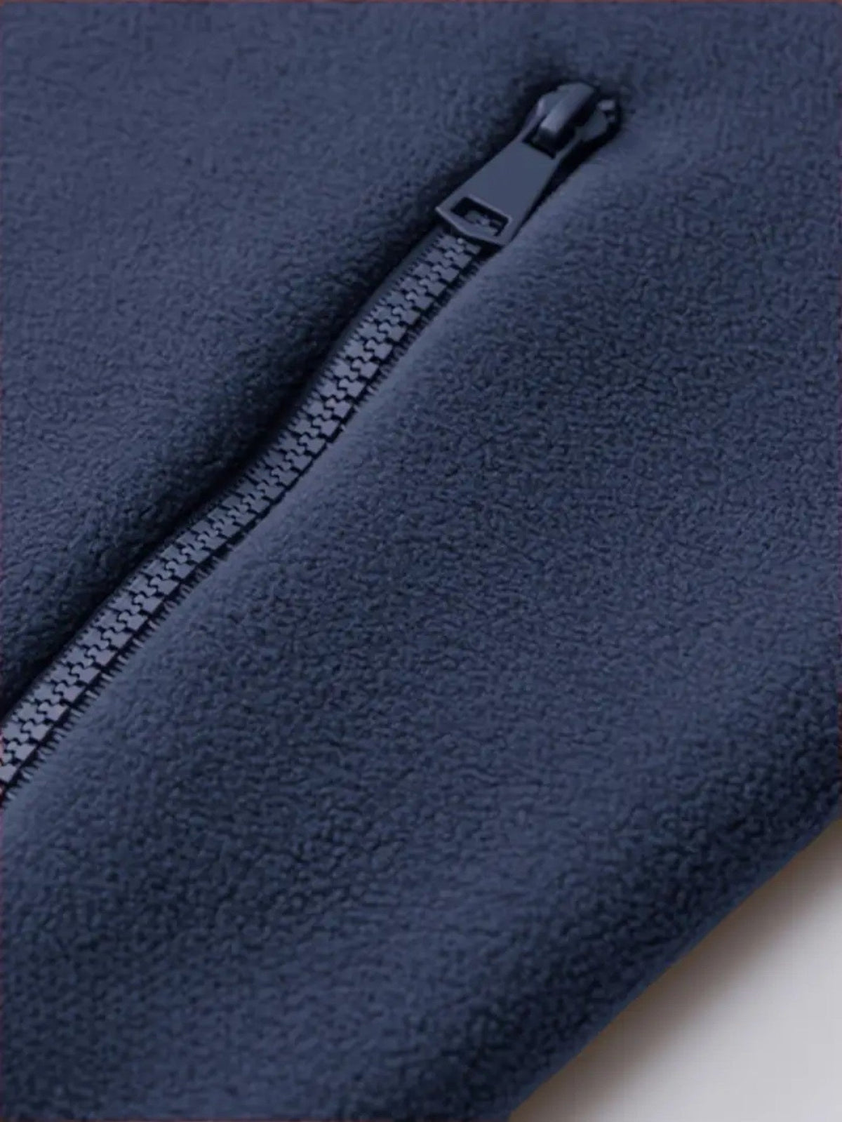 Herren Winterjacke mit Kapuze und Teddyfutter, Reißverschluss, warm