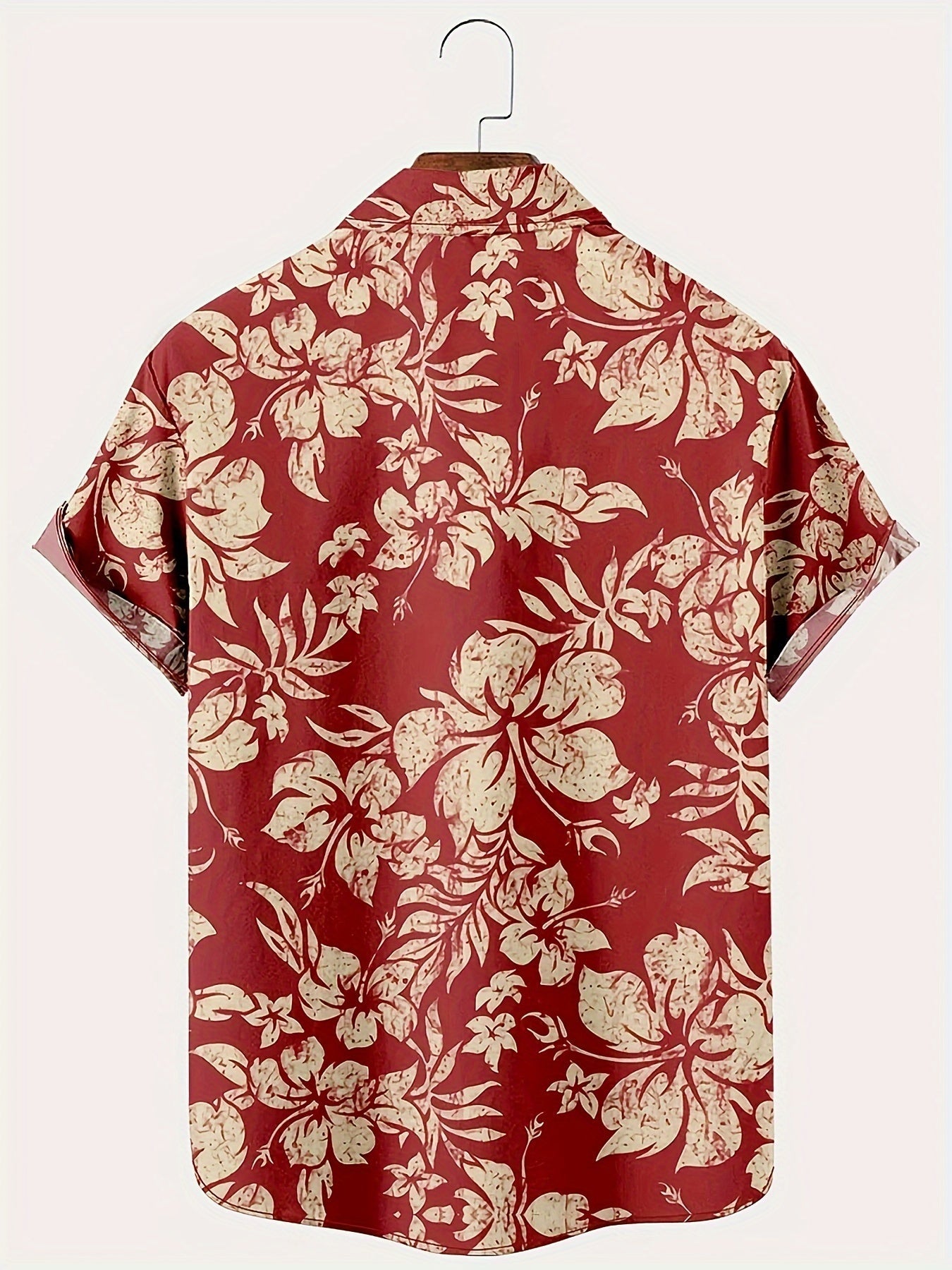 Herren Vintage Hawaiihemd mit Blumenmuster – Perfektes Sommerhemd für Urlaub & Freizeit