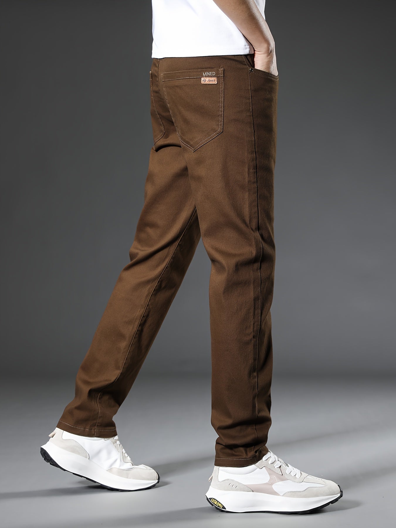 Herren Stretch-Jeans im modernen Workwear-Stil – Alltag & Freizeit