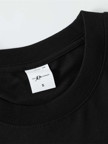 Herren T-Shirt mit lustigem Katzen-Print – Streetwear Style, Casual & Trendig
