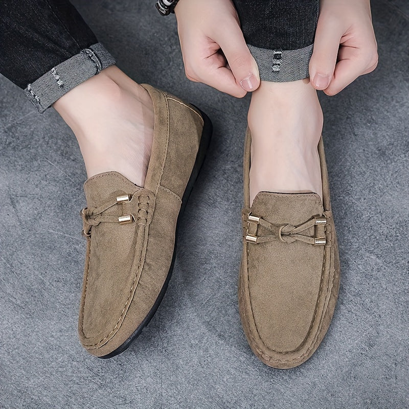 Herren Mokassins Slip-On Elegant Freizeit Loafer Schuhe – Komfortabel für Alltag & Büro