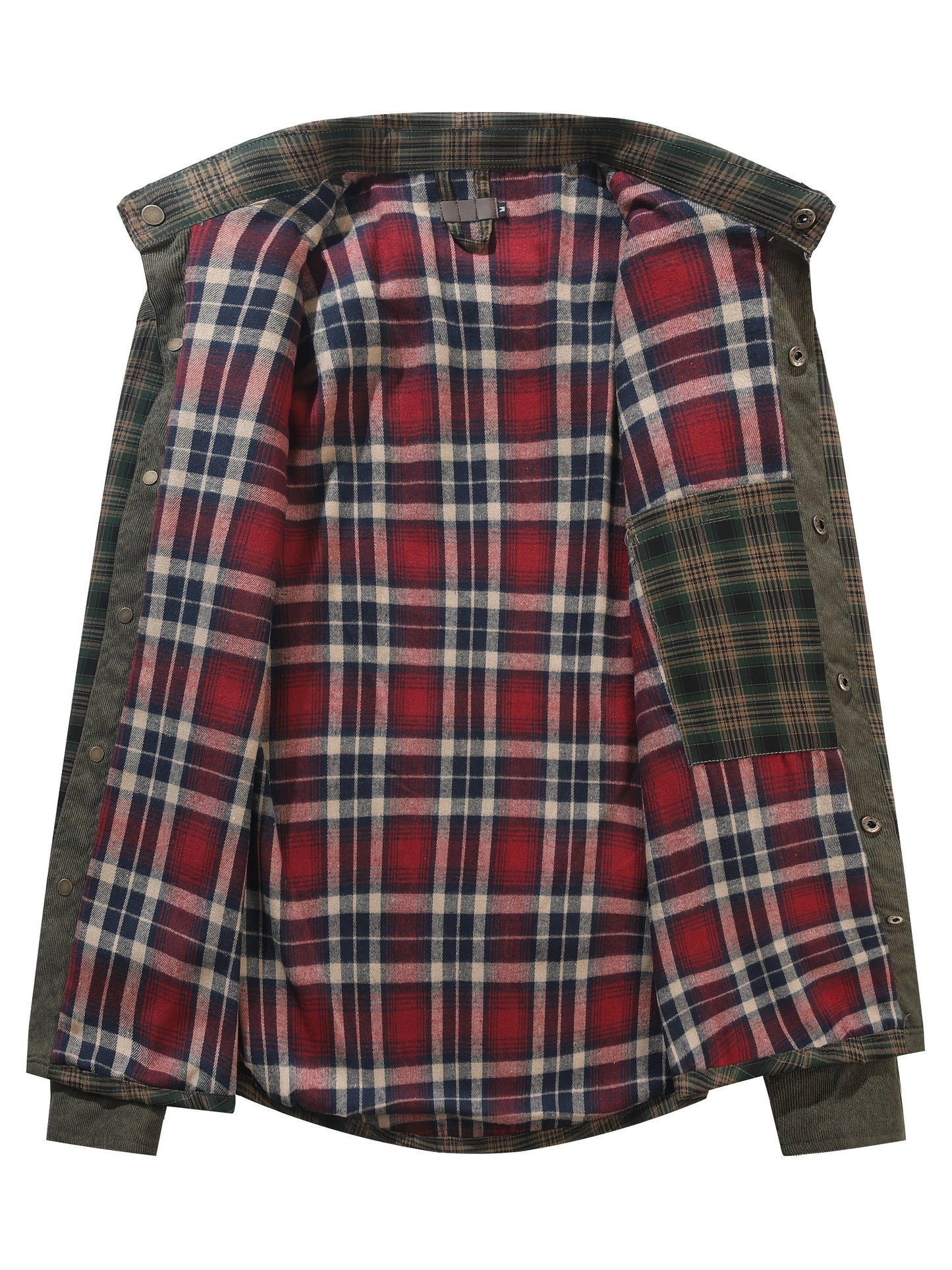 Herren Outdoor Holzfällerhemd im Karomuster – Lässige Arbeitsjacke für Freizeit und Alltag