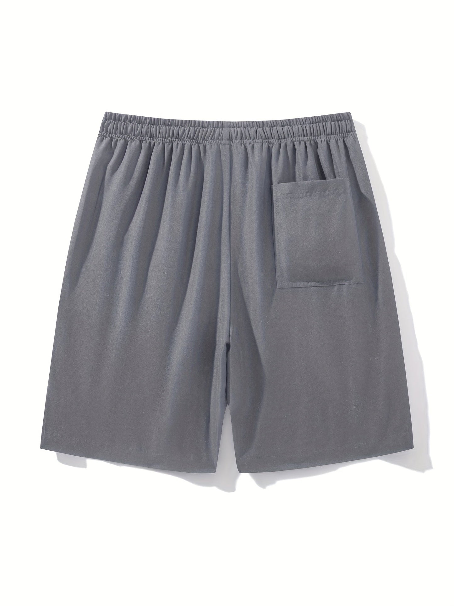 Herren Sport-Shorts mit Reißverschlusstaschen und Kordelzug – Lässige Trainingsshorts für Fitness, Outdoor & Freizeit