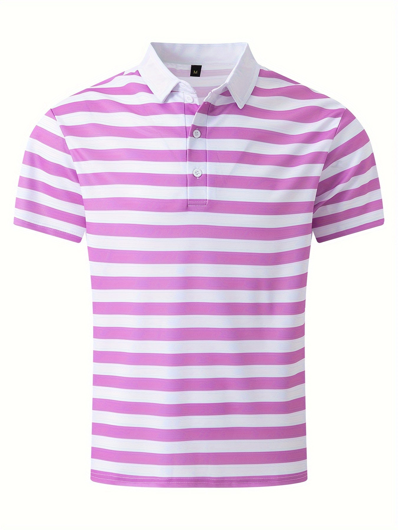 Herren Poloshirt im maritimen Streifen-Look für Freizeit und Segeln – Sommer Casual Polo