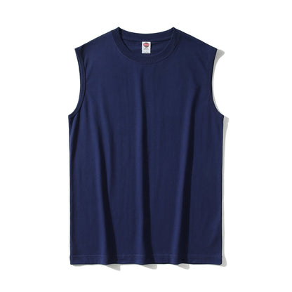 Herren Basic Muskelshirt Ärmellos Sport Freizeit Tanktop