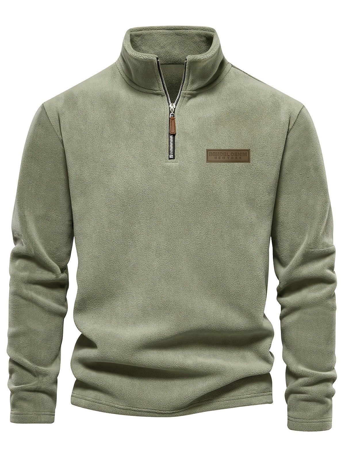 Herren Quarter-Zip Pullover – Moderner Freizeit-Look mit Stehkragen und Minimalistischem Design