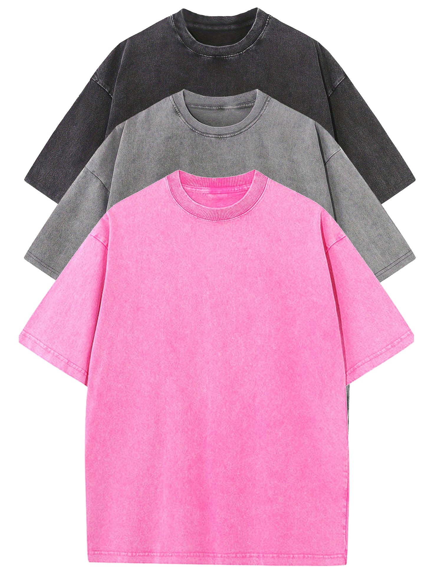 Herren Oversize T-Shirt Vintage Look – Lässiges Basic für Alltag und Freizeit