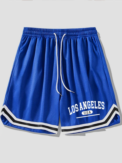 Herren Basketball Shorts Los Angeles USA – Sportlicher Urban Style für Fitness & Freizeit