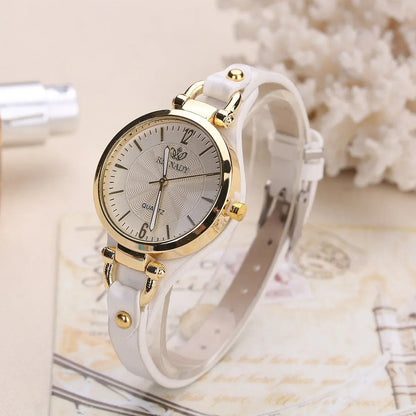 Damen Vintage Armbanduhr Klassisch Elegant – Stilvolle Quarzuhr für Alltag und Business