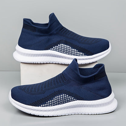 Herren Slip-On Sneaker – Bequeme leichte Freizeitschuhe für Alltag & Sport