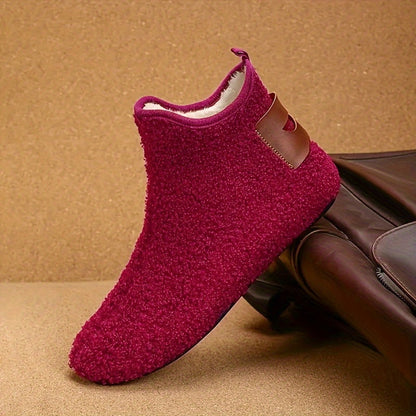 Unisex Winter Stiefel, warme Hausschuhe, flauschige Stiefeletten in verschiedenen Farben