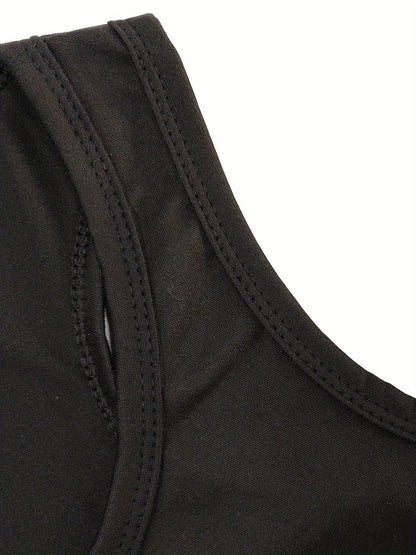 Damen Tanktop mit Skelett Deadlift Motiv – Fitness Fun Sportshirt