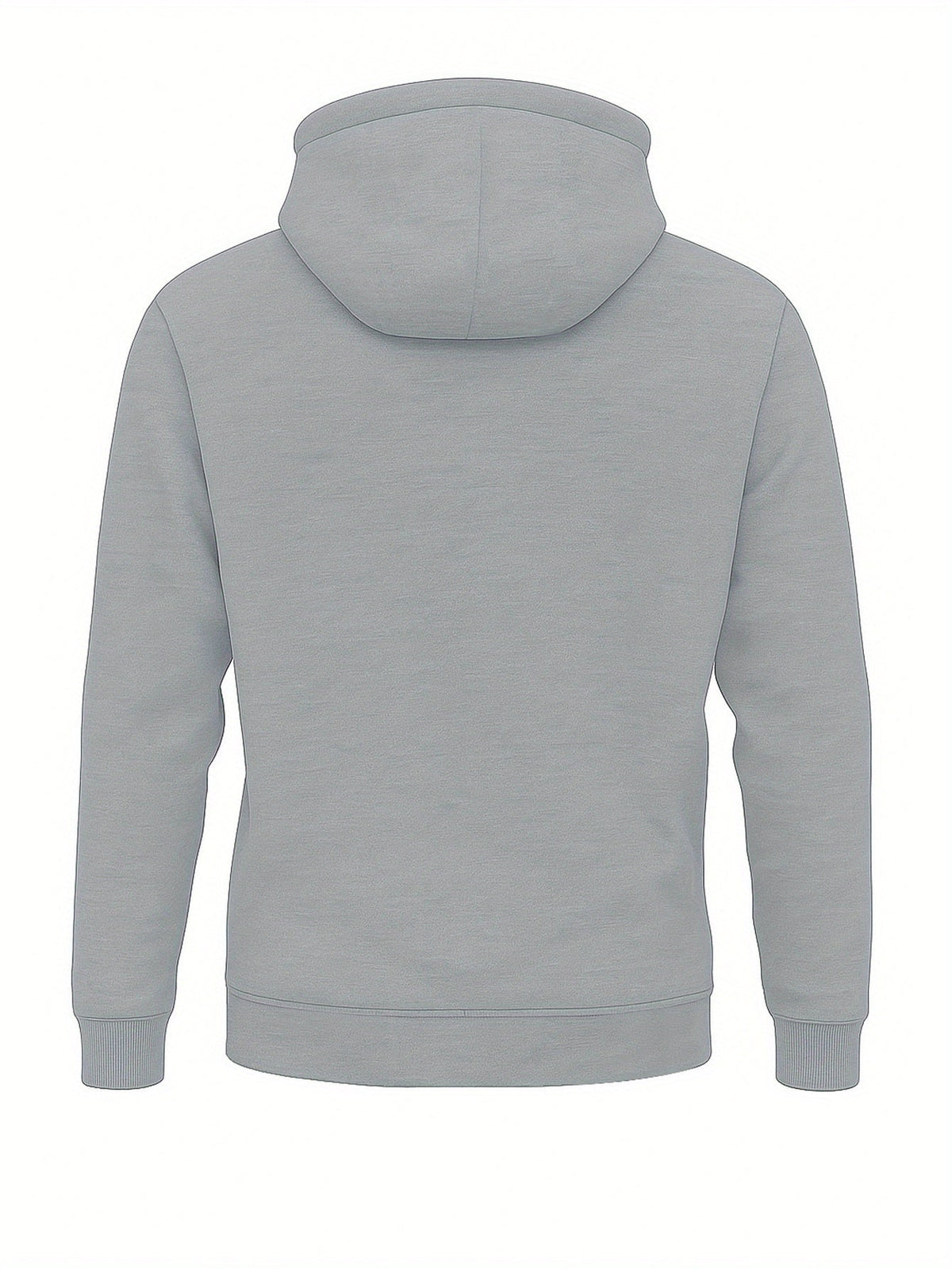 Herren Hoodie mit Reißverschluss, Kängurutasche und Kapuze