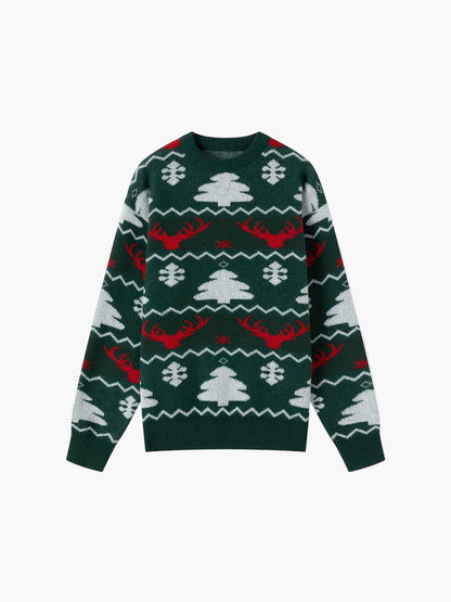 Herren Strickpullover im Weihnachtsstil für Partys und Winter