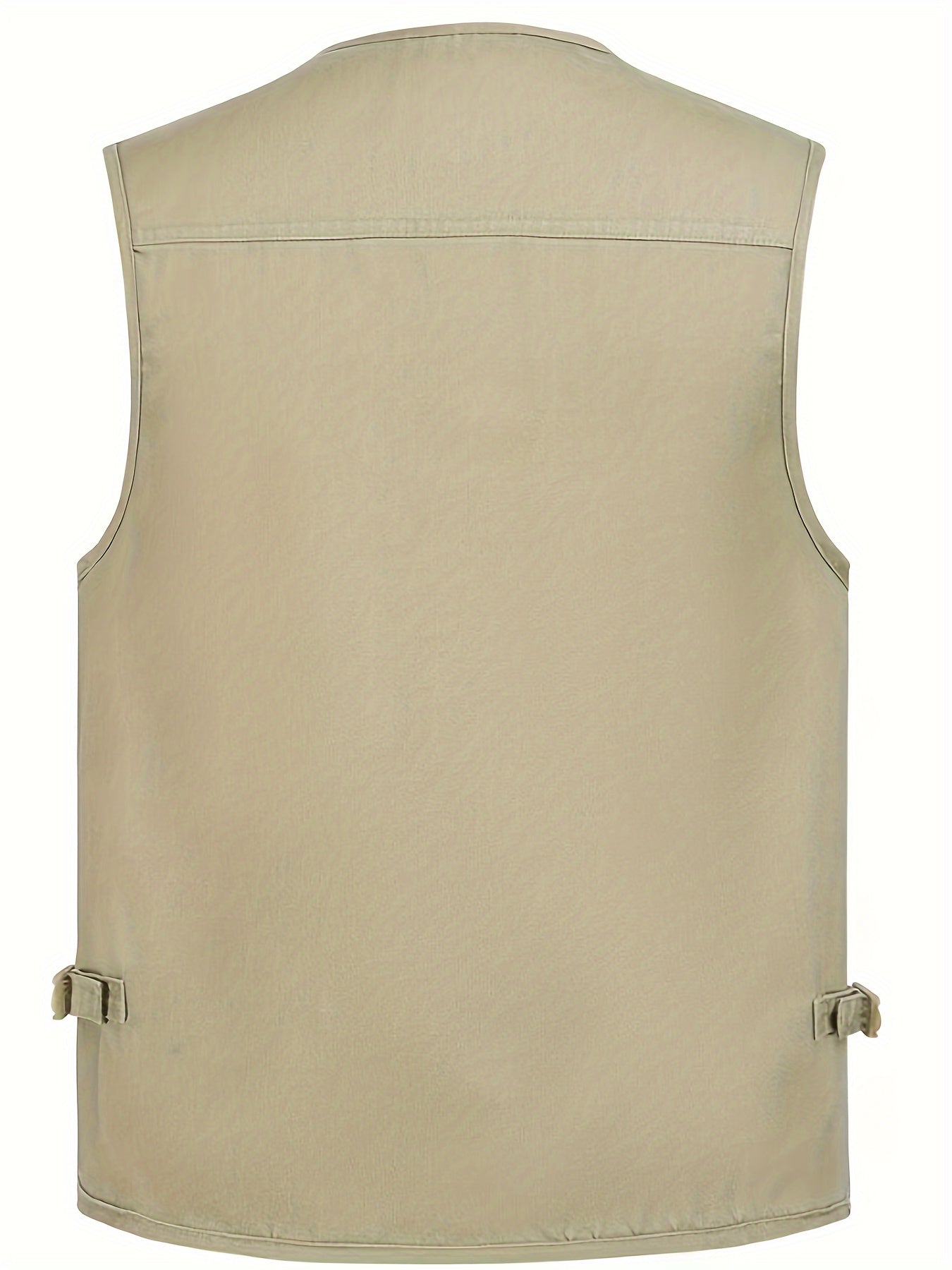 Herren Outdoor Freizeit Weste mit vielen Taschen – Angler-, Reise- & Fotografie-Weste, Utility Style