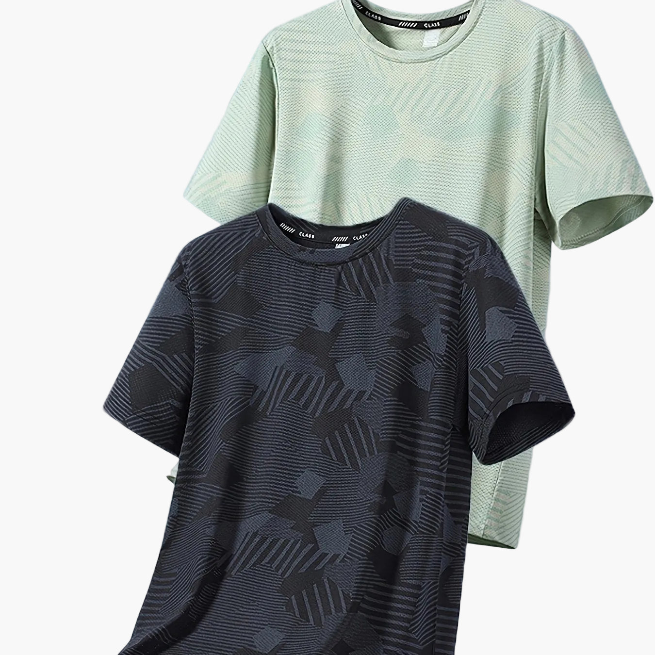 Herren Freizeit T-Shirt Set – Atmungsaktive Kurzarmshirts für Alltag und Sport