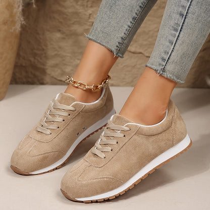 Damen Freizeitsneaker im sportlichen Retro-Look – Alltag & Freizeit