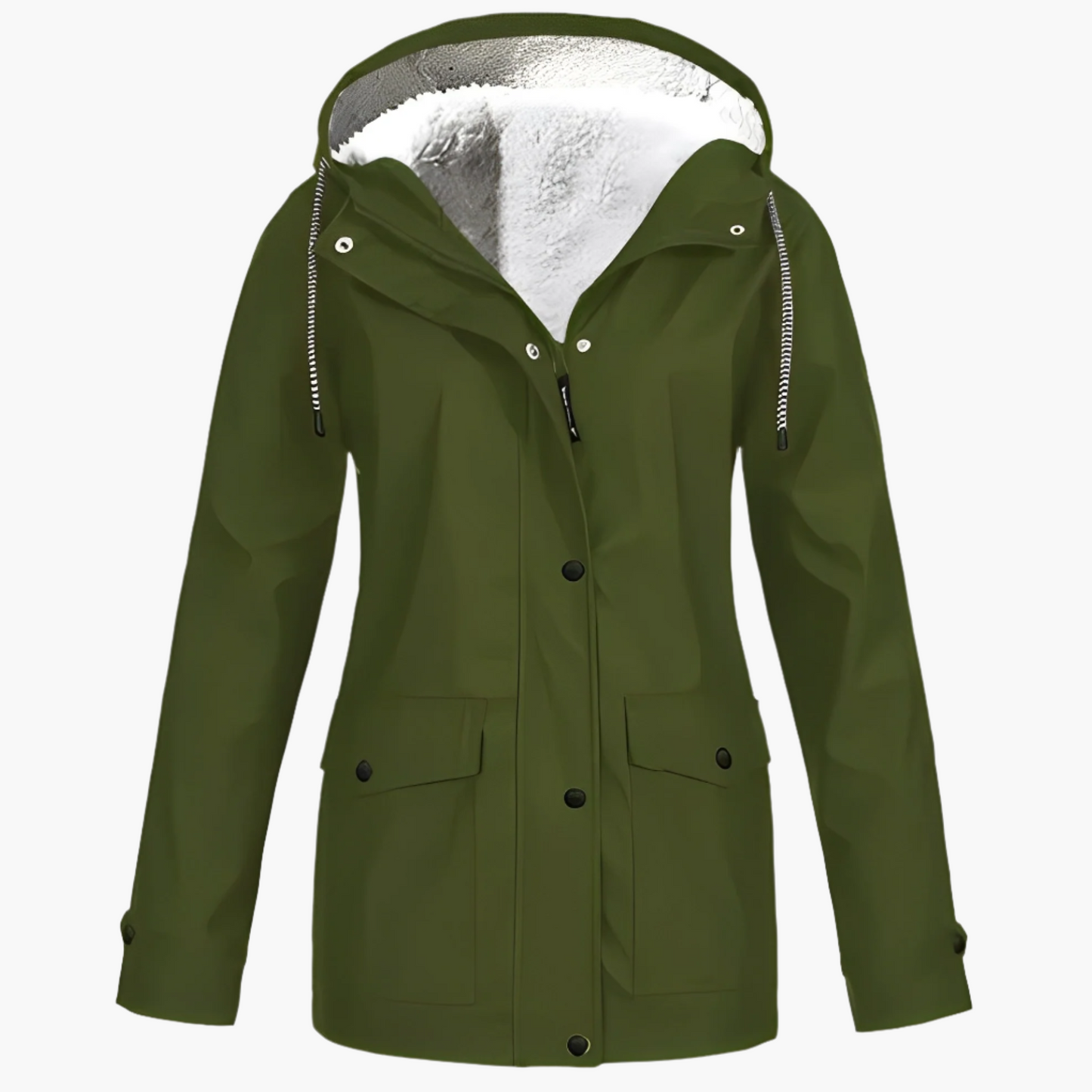 Damen Outdoorjacke mit Kapuze – Wind- und Wetterfest