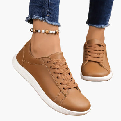 Damen Sneaker – Modische Freizeitschuhe mit Schnürung für Alltag und Freizeit