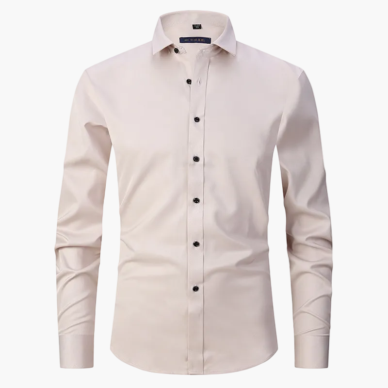 Herren Business-Hemd Slim Fit – Elegantes, Knitterfreies Langarmhemd für Büro & Freizeit