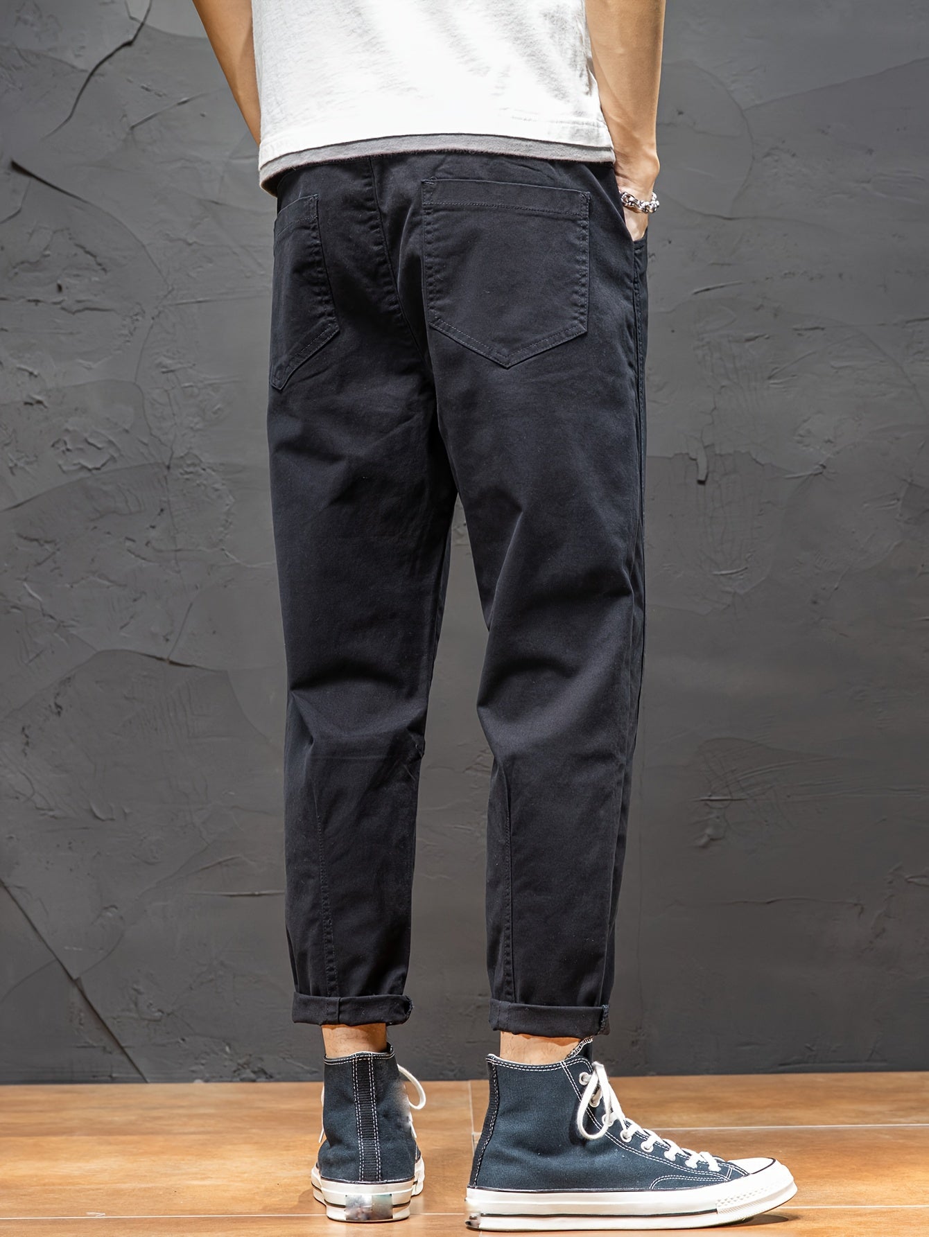 Herren Utility-Tapered Freizeithose – Moderner Stil für Alltag & Freizeit