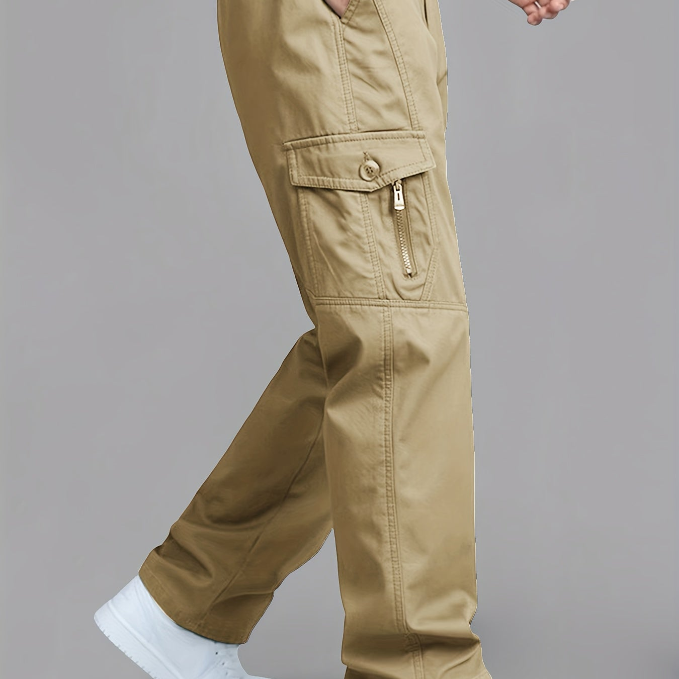 Herren Cargo-Hose Relaxed Fit mit Taschen – Urban Streetwear & Freizeit