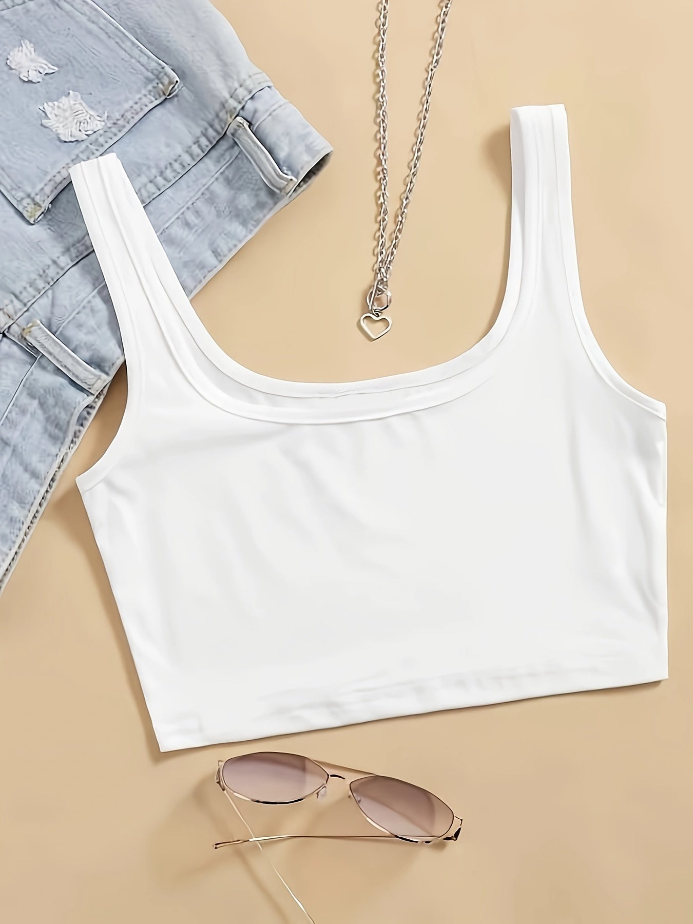Damen Basic Tanktop für Freizeit und Sport – Bequemer, moderner Stil