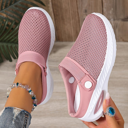Damen Slip-On Mesh Clogs – Sportliche Freizeitschuhe mit Komfort für Alltag und Freizeit