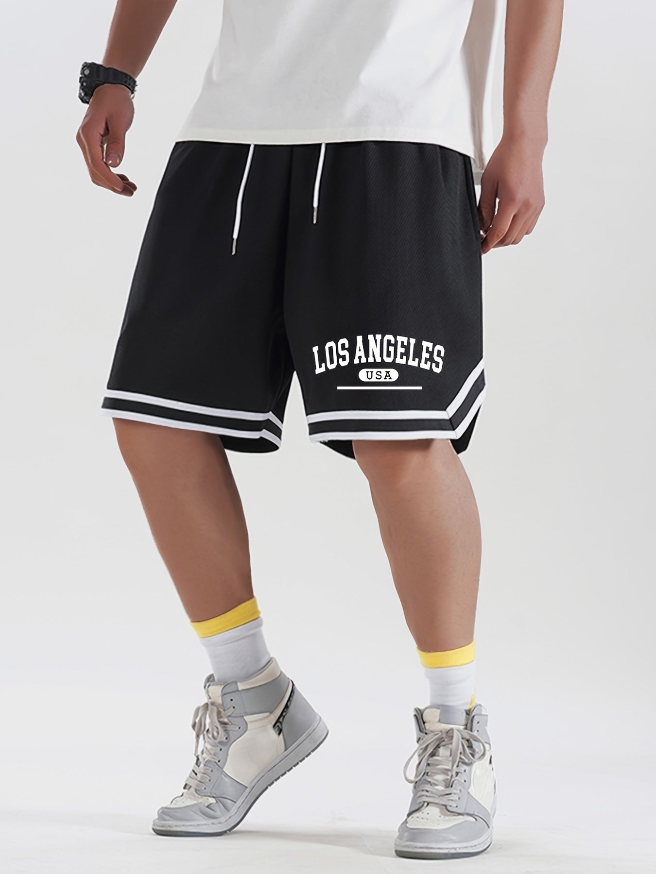 Herren Basketball Shorts Los Angeles USA – Sportlicher Urban Style für Fitness & Freizeit