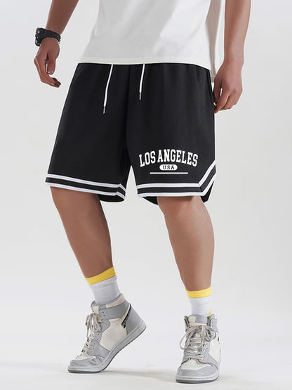 Herren Basketball Shorts Los Angeles USA – Sportlicher Urban Style für Fitness & Freizeit