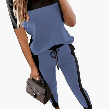 Damen Freizeit-Anzug Zweiteiler Elegant Sportlich für Alltag und Freizeit