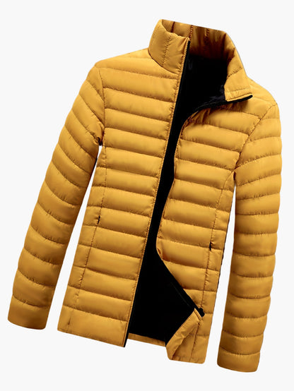 Herren Steppjacke Casual mit Stehkragen – Perfekt für Alltag & Freizeit