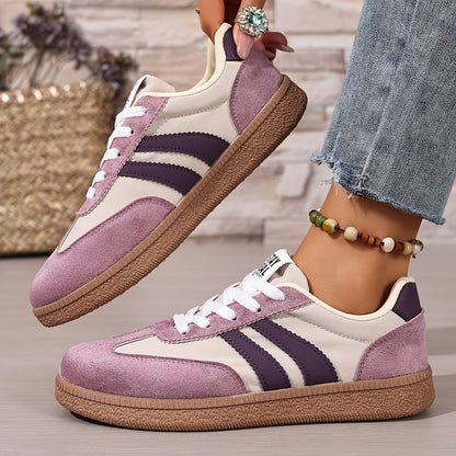 Damen Retro Sneaker Freizeit Stil – Bequeme Turnschuhe für Alltag & Streetwear