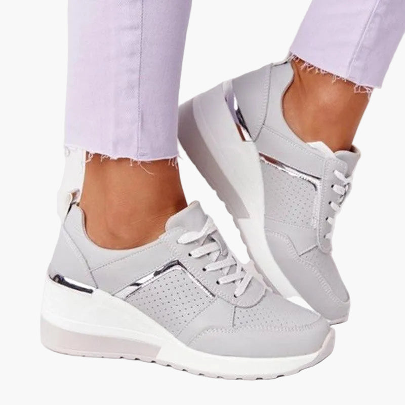 Damen Keilabsatz Sneaker – Eleganz für den Alltag