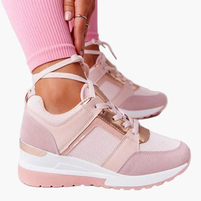 Damen Keilabsatz Sneaker – Eleganz für den Alltag